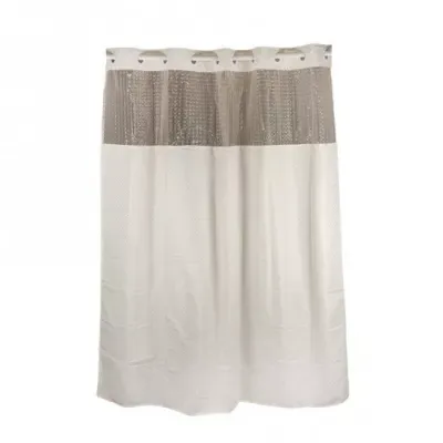 Штора для ванни GAPPO G8655, терілен-поліестер, 18х200 см, пісочний Штора для ванни GAPPO G8655, терілен-поліестер, 18х200 см, пісочний