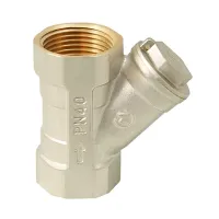 Фільтр механічного очищення косий ITAL 1/2", нікель