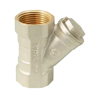 Фільтр механічного очищення косий ITAL 1/2", нікель