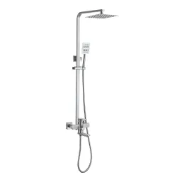 ODA16-15 душ система 3х фунц. одноваж. нерж. сталь ?35 (сатин) {6/1}