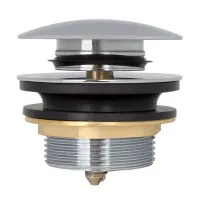 Донний клапан ITAL HF1056, автомат, ?70мм, 1 1/2", латунь, хром