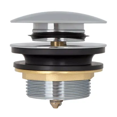 Донний клапан ITAL HF1056, автомат, ?70мм, 1 1/2", латунь, хром