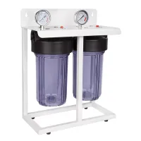 Система з двох корпусів ITAL 2FH10BB-CL 1" для магістрального фільтра