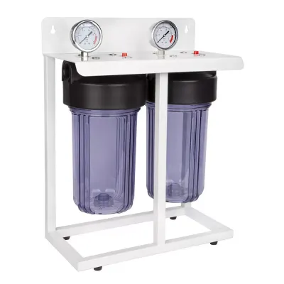 Система з двох корпусів ITAL 2FH10BB-CL 1" для магістрального фільтра