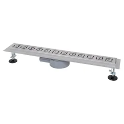 IT03-FT19/700 ITAL Душовий трап 700 мм, поворот. 360, комбін.затвор, Brushed nickel (блістер) {5/1} IT03-FT19/700 ITAL Душовий трап 700 мм, поворот. 360, комбін.затвор, Brushed nickel (блістер) {5/1}