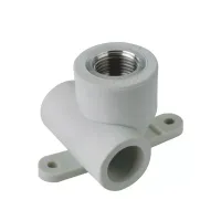 Трійник з внутрішньою різьбою ITAL 20 мм х 1/2" з настінним кріпленням