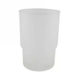 Склянка для зубних щіток Frap F752, скло, матовий
