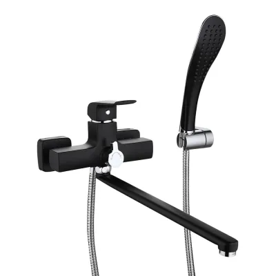 Змішувач для ванни GAPPO G2250, чорний