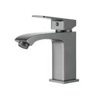 F1076-9 умивальник одноваж. литий вилив лат. корпус гайка ?35 (гангрей) {10/1}