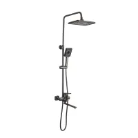 Душова система Frap F2471-9, вилив - перемикач на лійку, 3-функції