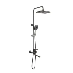 Душова система Frap F2471-9, вилив - перемикач на лійку, 3-функції Душова система Frap F2471-9, вилив - перемикач на лійку, 3-функції