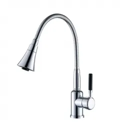 MLT-40601CR кухня одноваж. поворот. 2-х реж. вилив гайка ?35 БЕЗ ПІДВЕД, (хром) {10/1} MLT-40601CR кухня одноваж. поворот. 2-х реж. вилив гайка ?35 БЕЗ ПІДВЕД, (хром) {10/1}