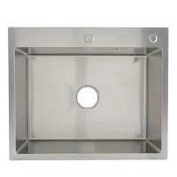 Кухонна мийка GAPPO GS6050 накладна 600x500 мм, нержавіюча сталь Кухонна мийка GAPPO GS6050 накладна 600x500 мм, нержавіюча сталь