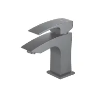 Змішувач для умивальника GAPPO G1007-91, збройова сталь Змішувач для умивальника GAPPO G1007-91, збройова сталь