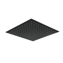 WKY-21-BLACK лійка душова стельова квад. 200*200мм нерж. сталь (чорна) WEZER {30/1}
