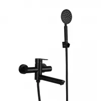 Змішувач для ванни Frap F32801-6, чорний Змішувач для ванни Frap F32801-6, чорний