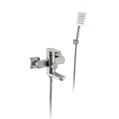 ODA3-15 ванна одноваж. корот. поворот. вилив. нерж. сталь ?35 (сатин) {12/1}