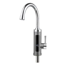 Проточник SDR-A16T кухня одноваж. вис. поворот. вилив гайка (3,3 кВт + датчик темп.) {10/1}