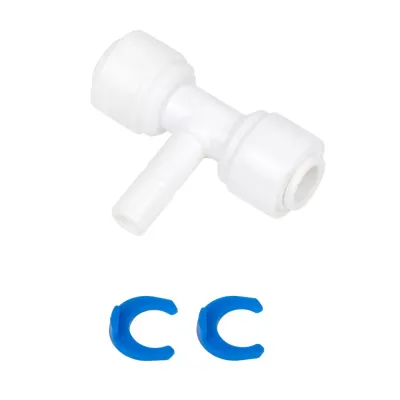 Фітинг трійник ITAL 1/4"Q x 1/4" N x 1/4"Q (кратно 10 шт) (ST005A)