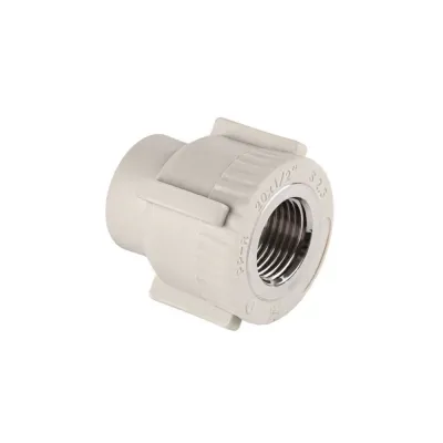 Муфта PP-r з внутрішньою різьбою ITAL 20 мм х 1/2" під гіпсокартон