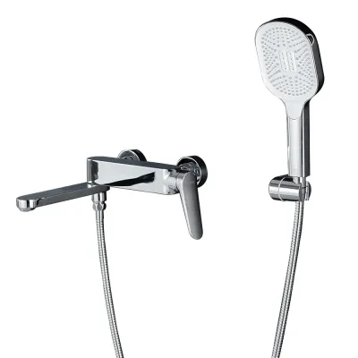 G3210 ванна одноваж. кор. поворот. вилив лат. ?35 (хром) {4/1}