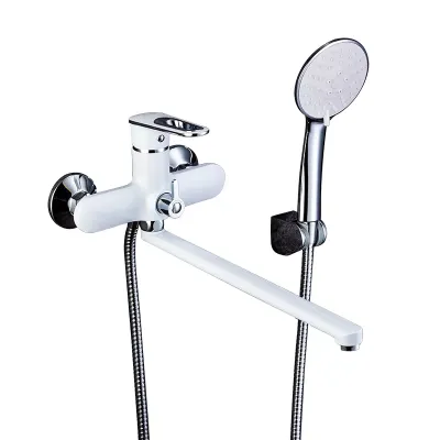 Змішувач для ванни Frap F2249, білий/хром Змішувач для ванни Frap F2249, білий/хром