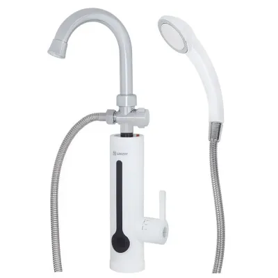 Проточник SDR-B8TR багатор. термозапобіж. поворот. вилив +ДУШ (3,3 кВт + датчик темп.) {10/1}