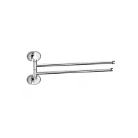 Тримач для рушника Frap F1912 поворотний 2-й, 370 мм, хром