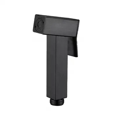 WKY-29-BLACK  лійка для гігієнічного душу з нерж. сталі (чорна) Wezer {100/1}