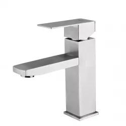 Змішувач для умивальника Frap F10802, нержавіюча сталь Змішувач для умивальника Frap F10802, нержавіюча сталь