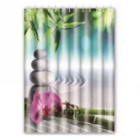 Шторка для ванни та душу Frap F8607, поліестер, 180х180 см, "Натхнення"