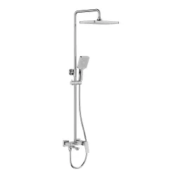 F2487 душ. система 3х функц. КЛАВІШ ПЕРЕМИК. лат. корпус Ø35 (хром) {4/1} F2487 душ. система 3х функц. КЛАВІШ ПЕРЕМИК. лат. корпус Ø35 (хром) {4/1}