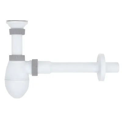 U1013 умивальник 1 1/4*32, різьбовий випуск, жорстка трубка 32 {45/50}