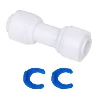 Прямий адаптер 1/4"цанга x 1/4"цанга (КРАТНО 10 шт) (ST018-A ){10}