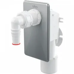 APS3 Сифон для пральної машинки хром під штукатурку {40}