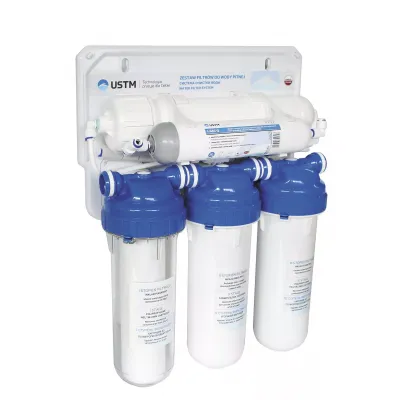 Фільтр зворотного осмосу USTM RO6-12-EMI п'ятиступінчаста система очищення