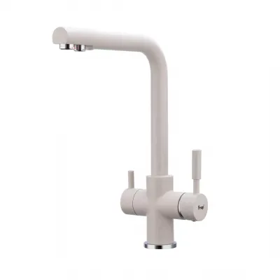 Змішувач для кухні Frap F4352-24 на дві води, білий Змішувач для кухні Frap F4352-24 на дві води, білий