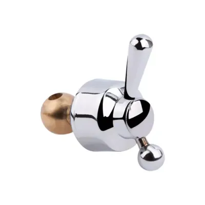 Перемикач кульовий для душу WEZER WOT-001, хром