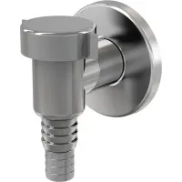 APS1 Сифон для пральної машинки зовнішній хром {100}