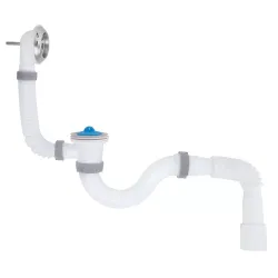 B1010 ванна прямоточна 1 1/2*40, перелив, гофротруба 40*40/50 {35} B1010 ванна прямоточна 1 1/2*40, перелив, гофротруба 40*40/50 {35}