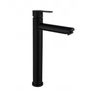 Змішувач для умивальника Frap F10801-62 високий, чорний Змішувач для умивальника Frap F10801-62 високий, чорний