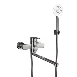 Змішувач для ванни Frap F22805, сатин Змішувач для ванни Frap F22805, сатин