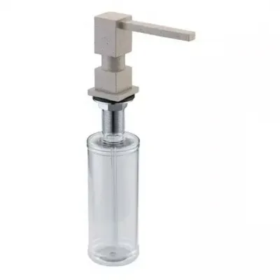 Дозатор для миючого засобу GAPPO G404-2, що вбудовується в мийку, латунь/пластик, пісочний 300 мл Дозатор для миючого засобу GAPPO G404-2, що вбудовується в мийку, латунь/пластик, пісочний 300 мл