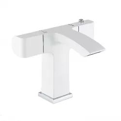 Змішувач для умивальника GAPPO G1007-50, білий/хром Змішувач для умивальника GAPPO G1007-50, білий/хром