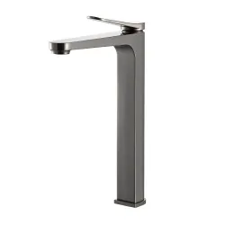 G1010-29 умивальник високий одноваж. лит. вилив лат. гайка ?35 (гангрей) {8/1}