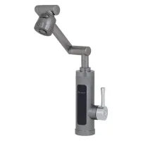 Проточник SDR-F16T кухня одноваж. вис. поворот. різнорів. вилив гайка (3,3 кВт + датчик темп.){10/1}