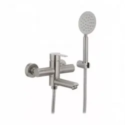 Змішувач для ванни WEZER EKO3-09, сатин Змішувач для ванни WEZER EKO3-09, сатин