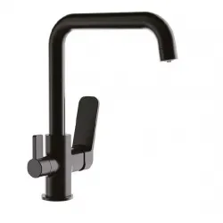Змішувач для кухні Frap F4362 на дві води, чорний
