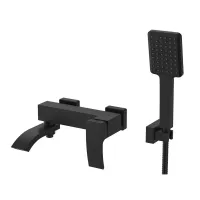 Змішувач для ванни GAPPO G3207-6, чорний Змішувач для ванни GAPPO G3207-6, чорний