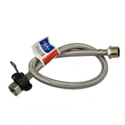 Шланг для підведення води ITAL Pro-Flex 20 см гайка-штуцер 1/2" Шланг для підведення води ITAL Pro-Flex 20 см гайка-штуцер 1/2"